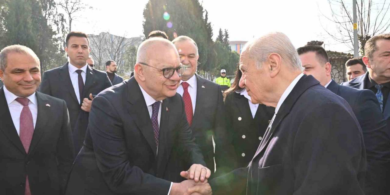 Mhp Lideri Bahçeli Manisa’da