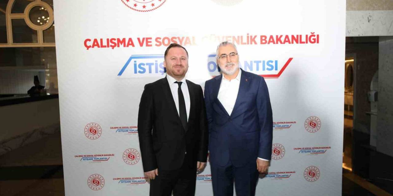 Sarıçam, Bakan Işıkhan Ve Genel Müdür Güneş İle Görüştü