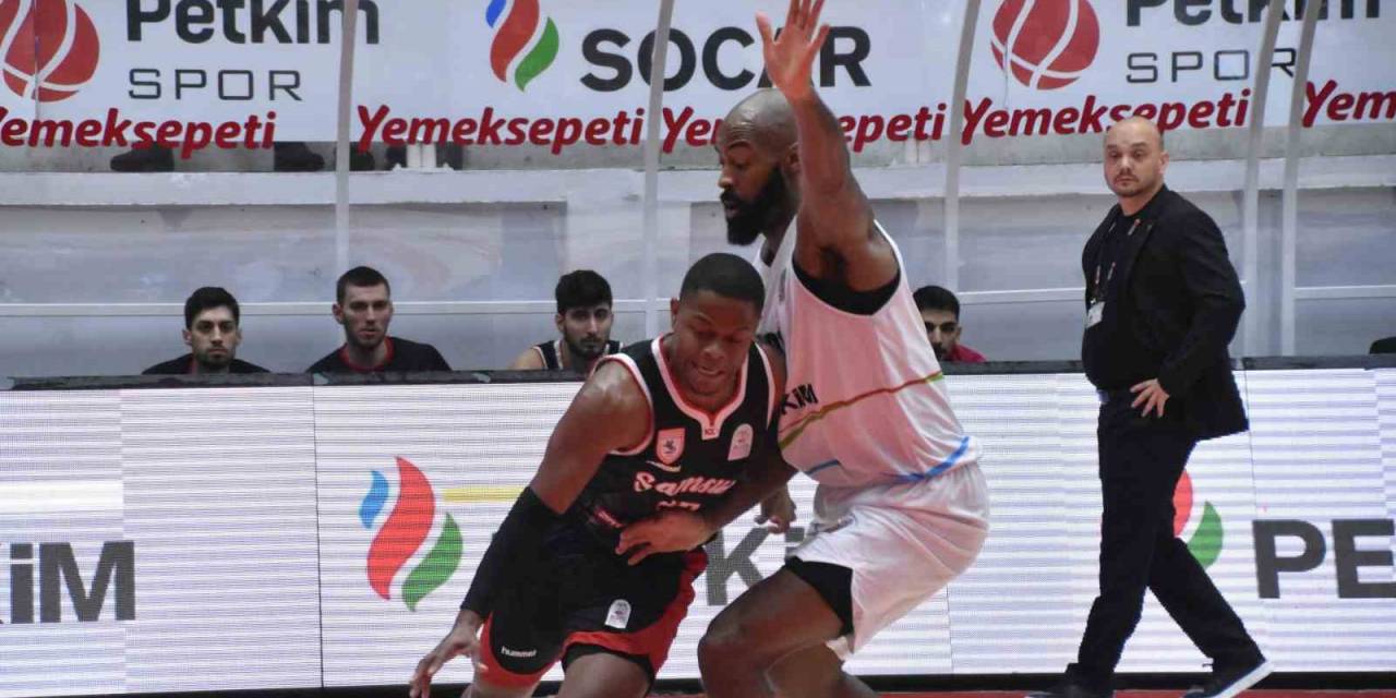 Türkiye Sigorta Basketbol Süper Ligi: Aliağa Petkimspor: 93 - Samsunspor: 83