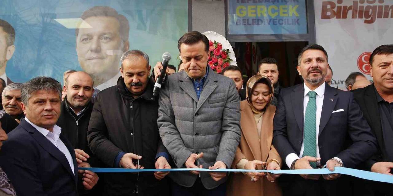 Hatipoğlu 2’nci Seçim İrtibat Bürosu Açılışında Bando İle Karşılandı