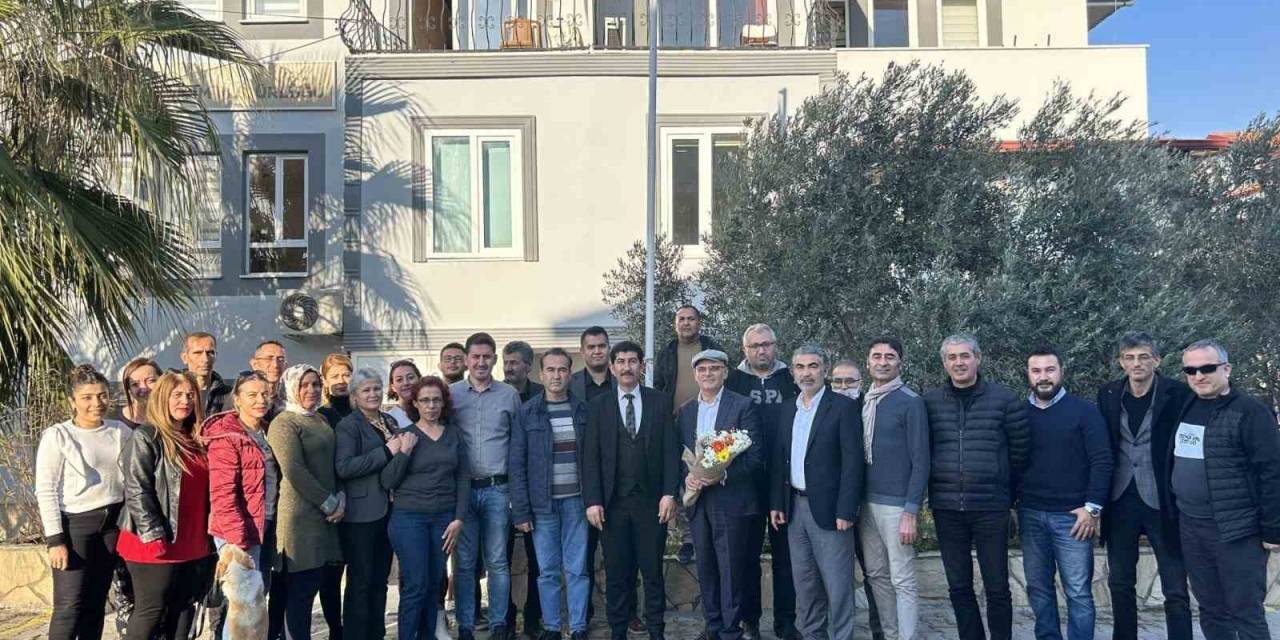 Köyceğiz’de Müdür Sağırkaya Törenle Uğurlandı