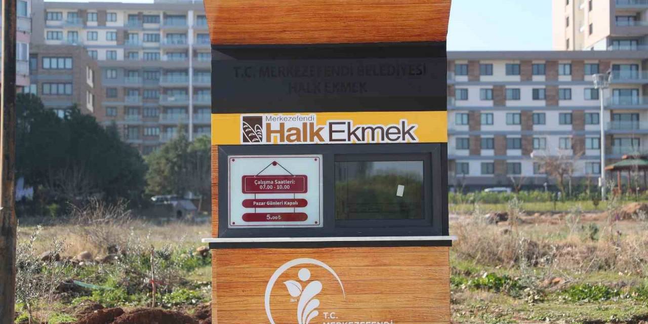 Merkezefendi Halk Ekmek’in 22. Büfesi Hizmette Açıldı