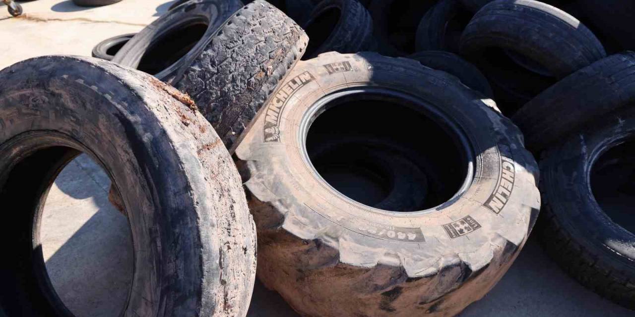 Marmaris’te 45 Bin Araç Lastiği Çöp Olmaktan Kurtuldu