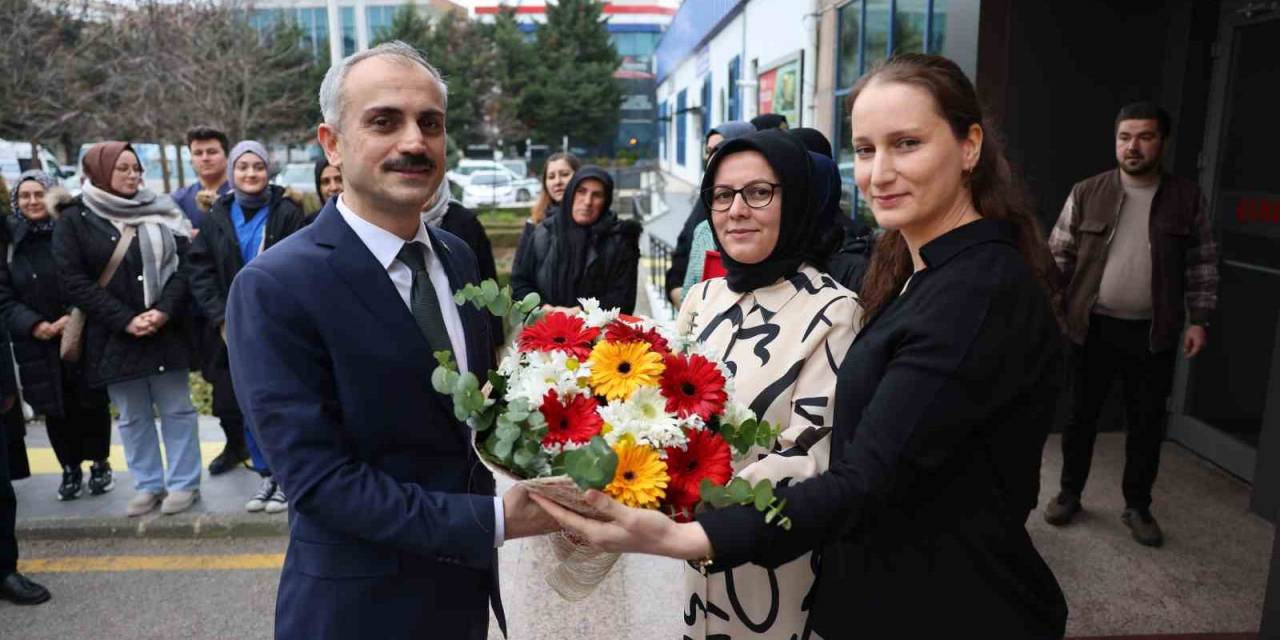 Başkan Çiftçi’ye Sürpriz Karşılama