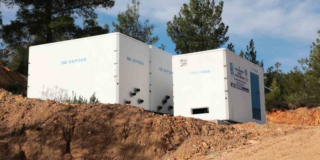 Büyükşehir’den Ağırtaş Mahallesi’ne 100 Tonluk İçme Suyu Deposu