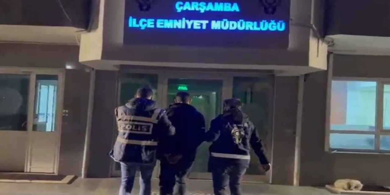 Samsun’da Hırsızlık Suçundan 15 Yıl Hapis Cezası Bulunan Şahıs Yakalandı