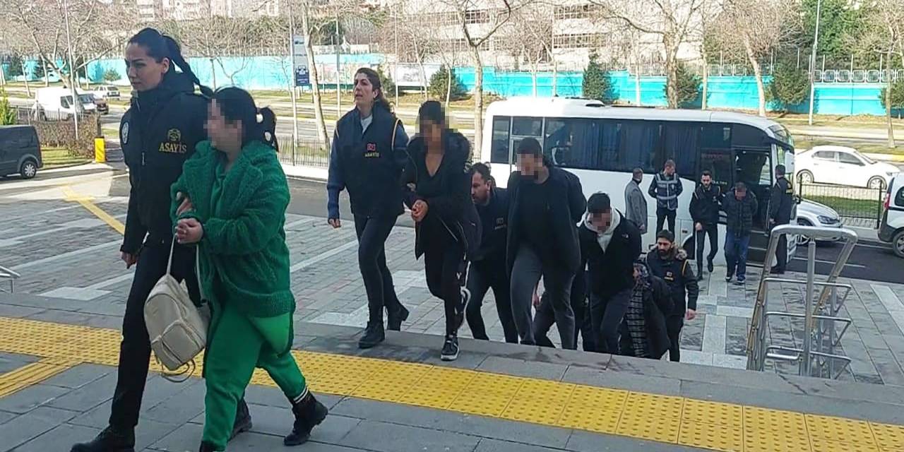 Tekirdağ Merkezli 7 İldeki "Kafes-36" Operasyonunda 18 Kişi Adliyede