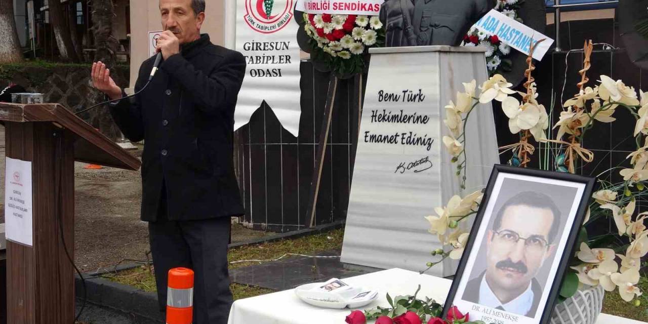 Hastasının Öldürdüğü Doktor 16. Yıl Dönümünde Unutulmadı