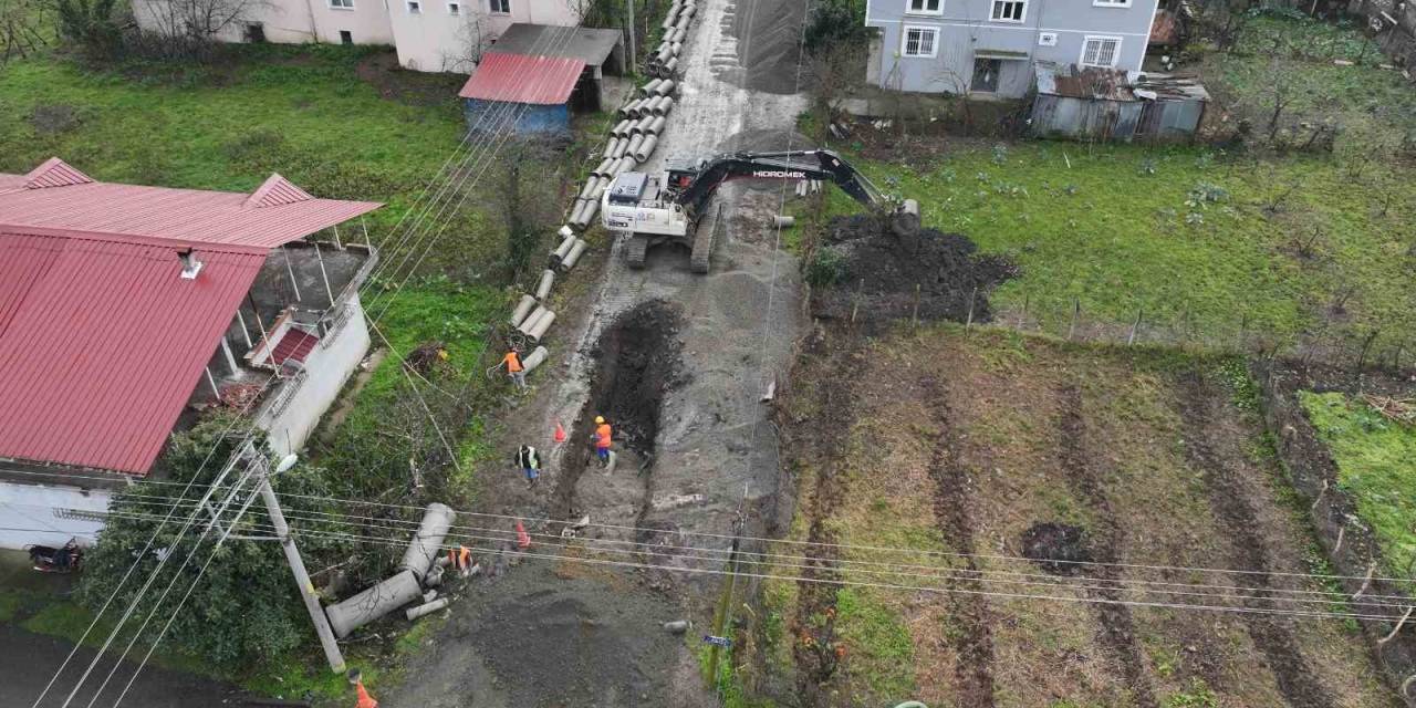 Saski’den Terme’de Su Baskınlarını Önleyecek Çalışma