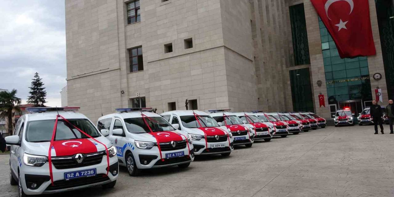 Ordu Emniyetinin Araç Filosu Güçlendi