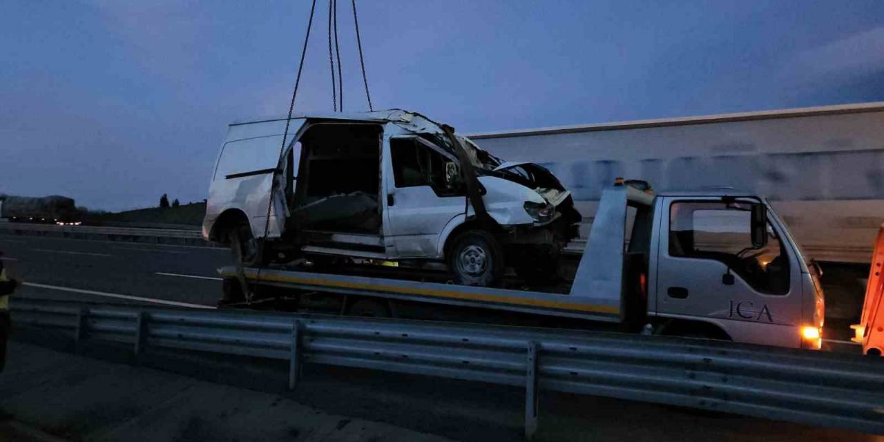 Kuzey Marmara Otoyolu’nda Kaza: 1 Yaralı