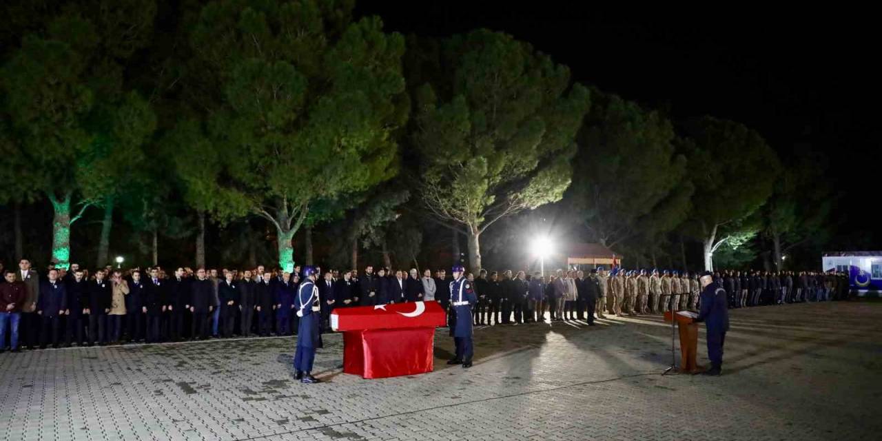 Evinde Ölü Bulunan Kaymakam Coşkun İçin Tören Düzenlendi