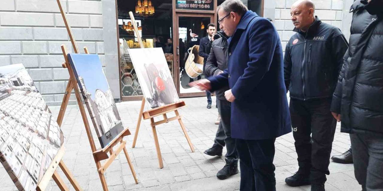 Kars’ta 6 Şubat İçin Anlamlı Sergi