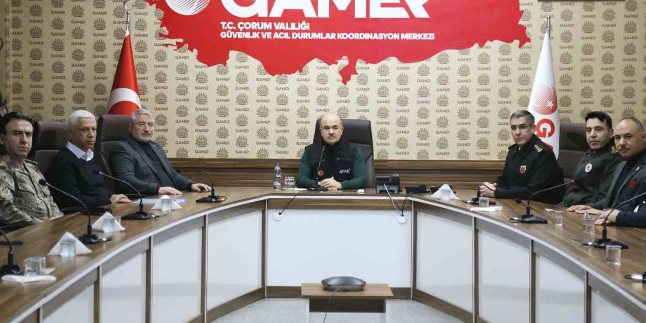 Asrın Felaketi Çorum’da Anıldı