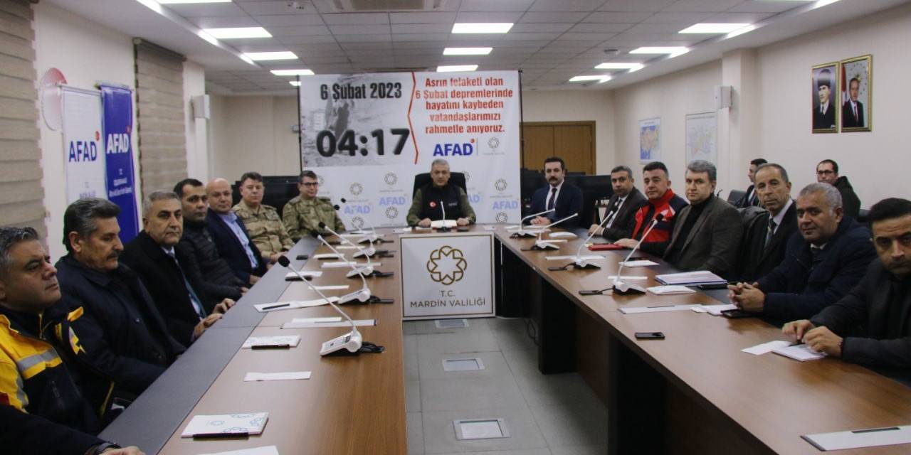 Mardin’de 3 Bin 16 Bina Ve 48 Bin 560 Bağımsız Bölümde Hasar Tespiti Gerçekleştirildi