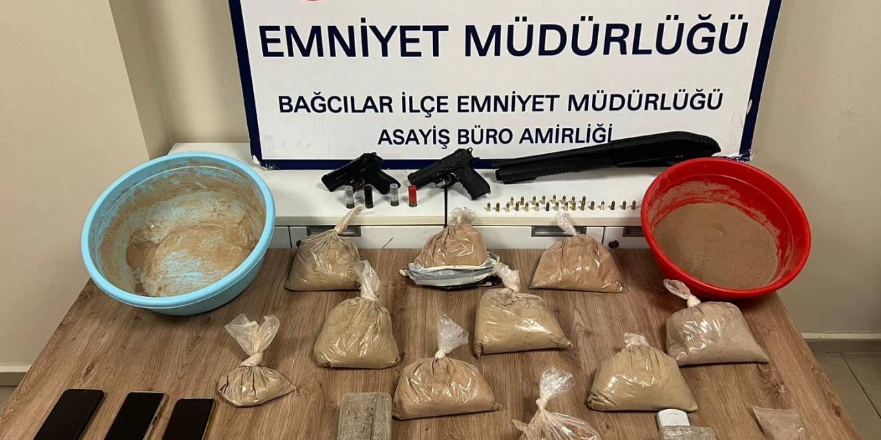 Bağcılar’da Uyuşturucu Operasyonu: 9 Kilo 908 Gram Eroin Ele Geçirildi