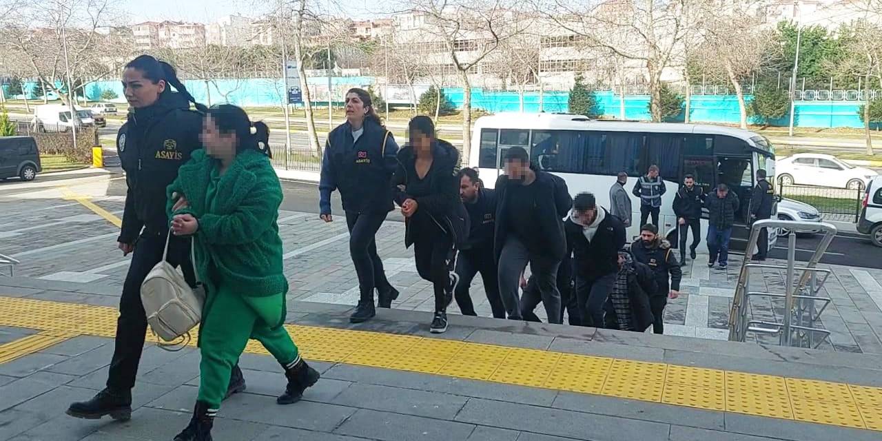 Tekirdağ Merkezli 7 İldeki "Kafes-36" Operasyonunda 9 Kişi Tutuklandı