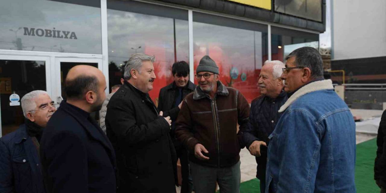Başkan Palancıoğlu, Çalışmalarına Esnaf Ziyaretleri İle Devam Ediyor