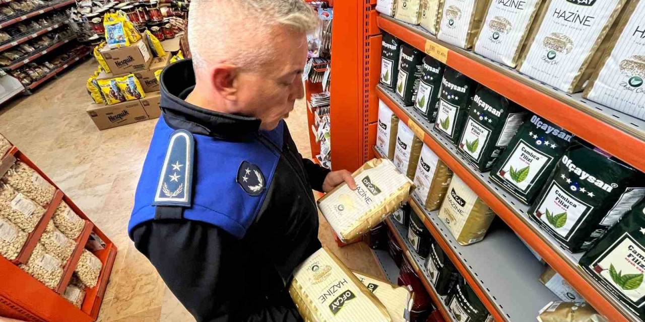 Zabıta Ekipleri Marketlerde Ürün Gramajı Ve Fiyatları Denetledi