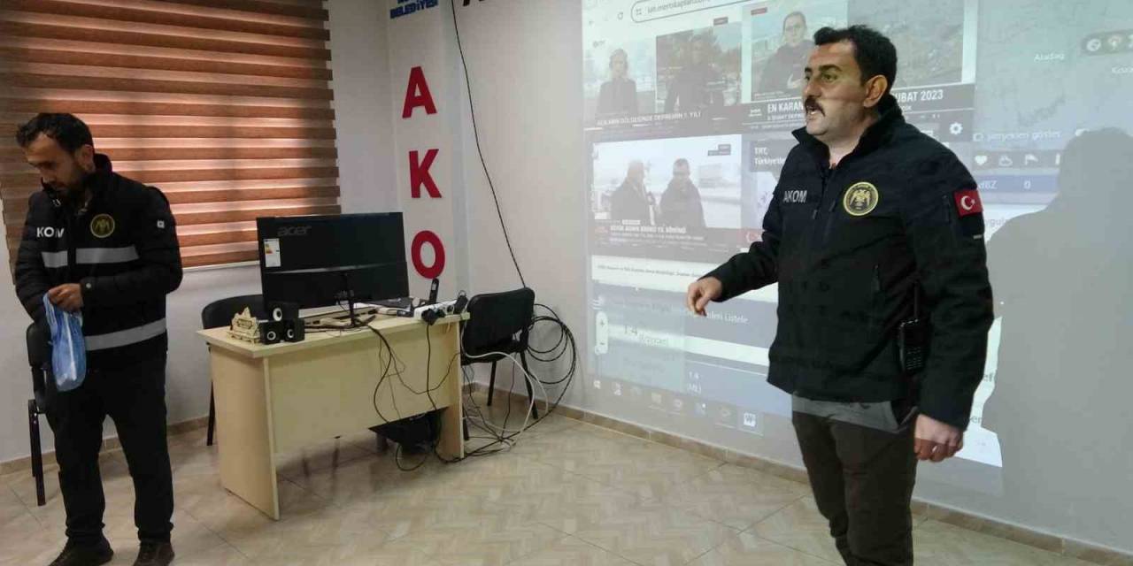 Depremin Yıl Dönümde Akom’un Önemi Anlatıldı