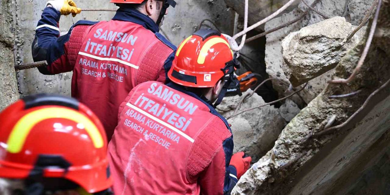 Samsun İtfaiyesi Doğal Afetlere Karşı Hazır