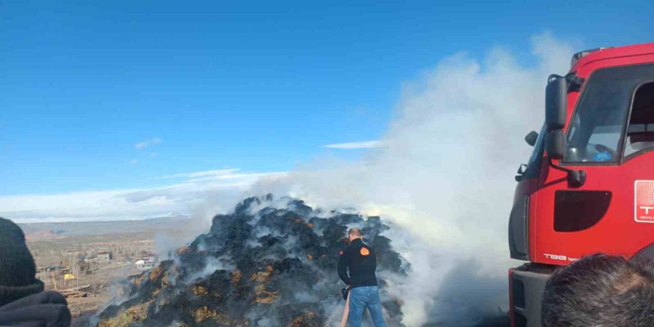 Tuzluca’da Ot Yangını