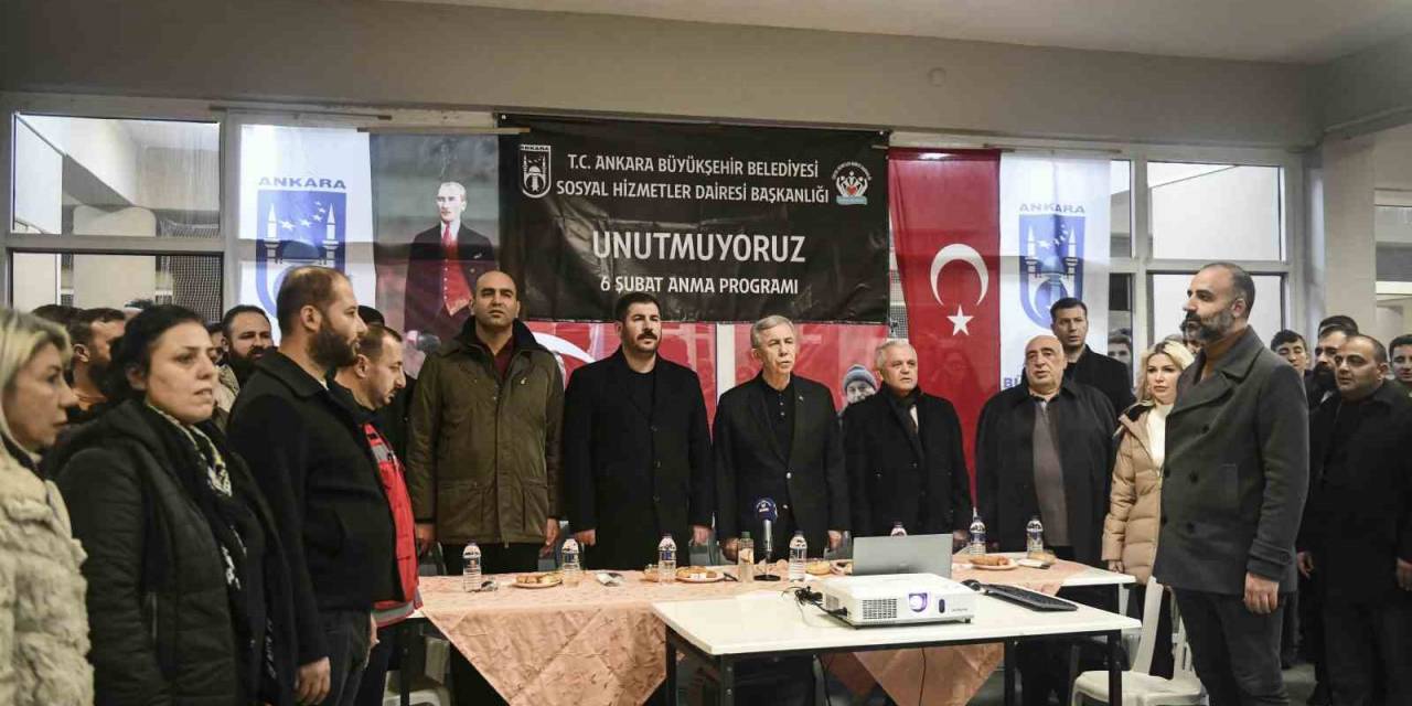 Abb 6 Şubat Depremlerinde Hayatı Kaybeden Vatandaşları Andı