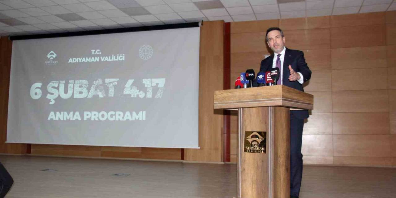 Bakan Bayraktar: “Adıyaman, Türkiye Petrollerinin Nüvesini Oluşturduğu Yerdir”