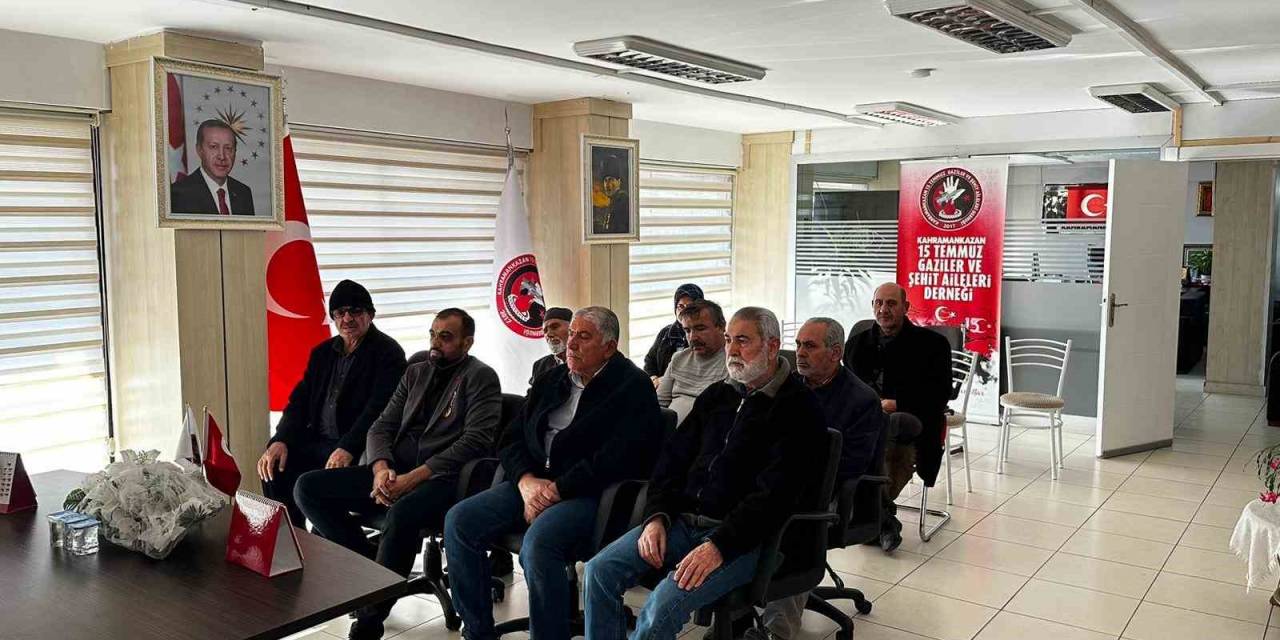Kahramankazan 15 Temmuz Şehit Aileleri Ve Gaziler Derneğinden Mevlit Programı