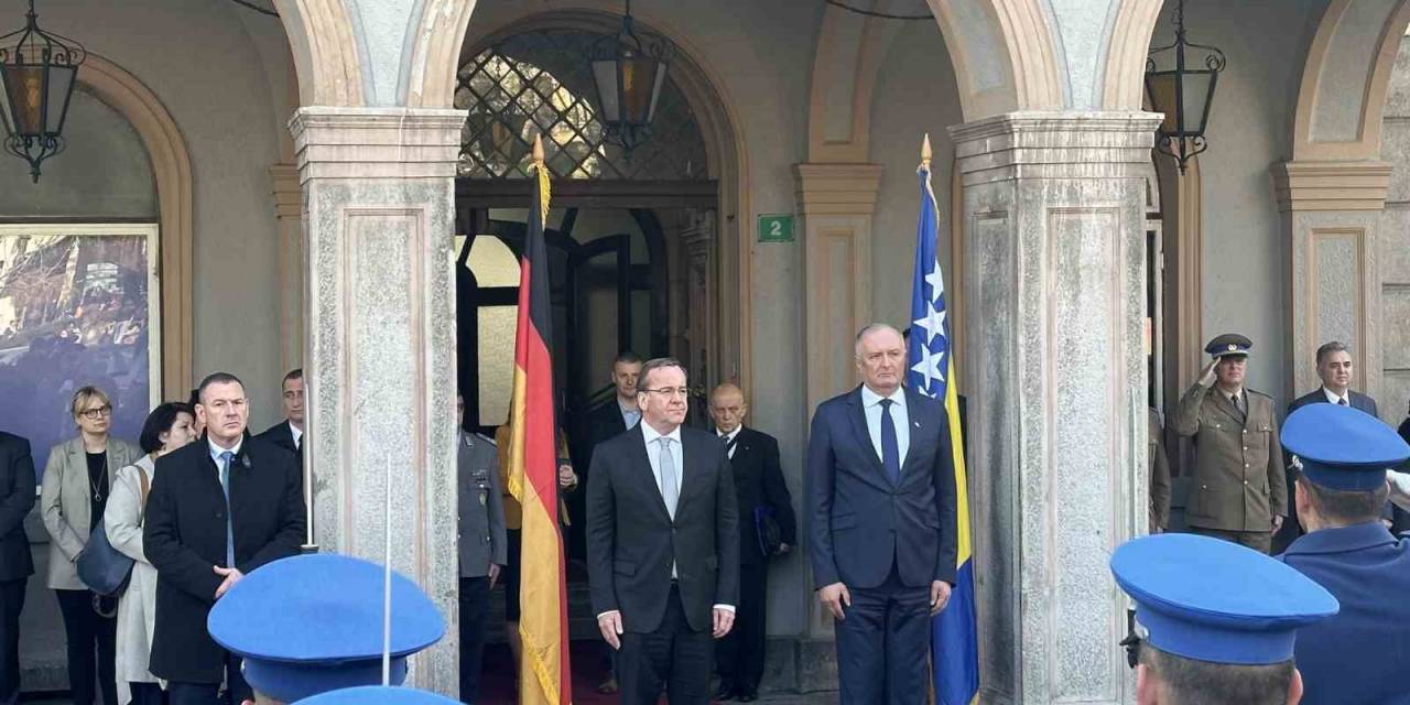 Almanya Savunma Bakanı Pistorius, Bosna Hersek’te