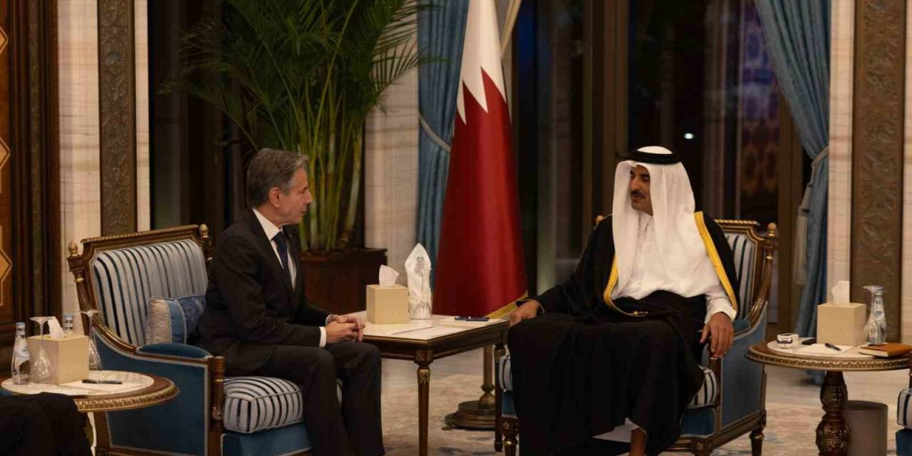 Abd Dışişleri Bakanı Blinken Katar’da