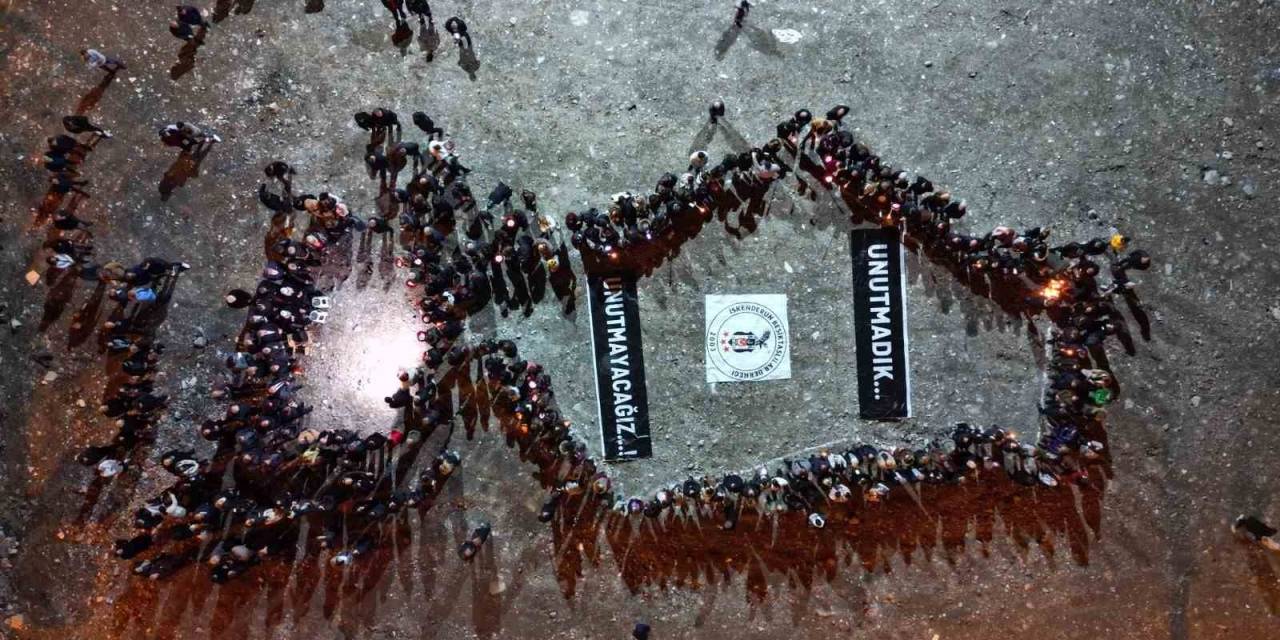 120 Kişiye Mezar Olan Eda Apartmanı’nın Bulunduğu Alanda Hüzünlü Anma