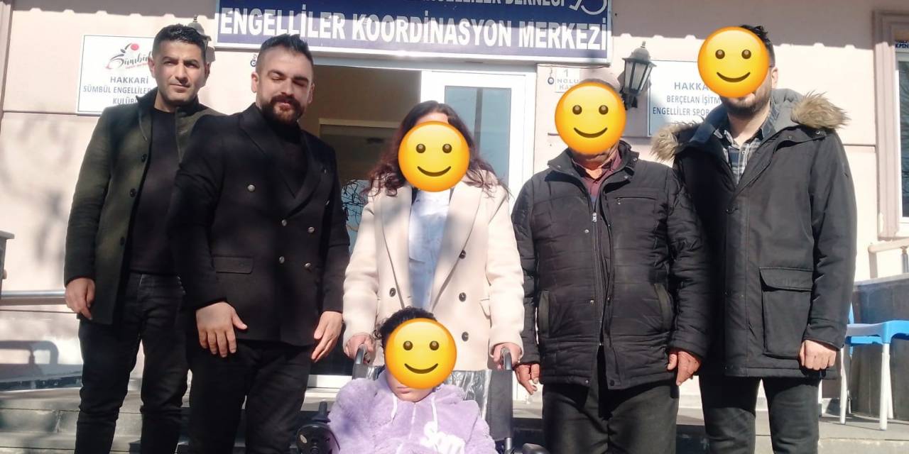 Hakkari’deki Engellilere Sandalye Desteği