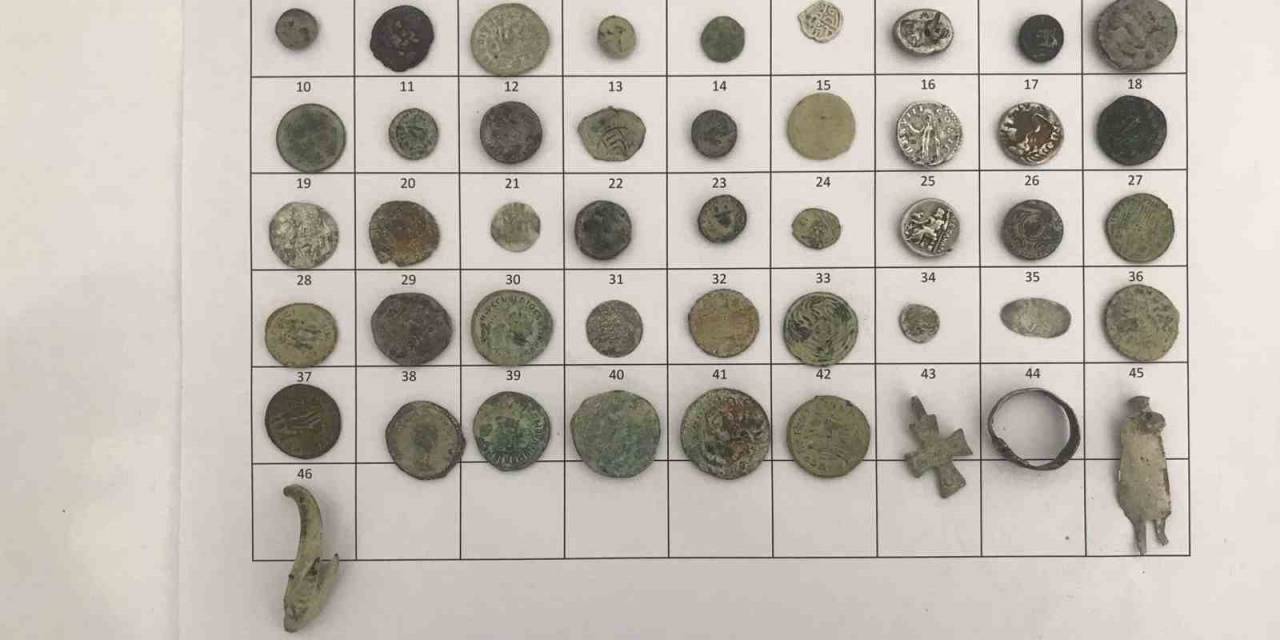 Mersin’de Bizans Ve Roma Dönemlerine Ait 46 Eser Ele Geçirildi