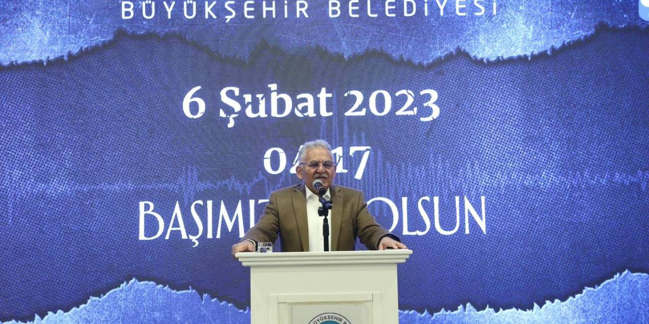 Başkan Büyükkılıç, Depremzede Misafirlerle Buluştu