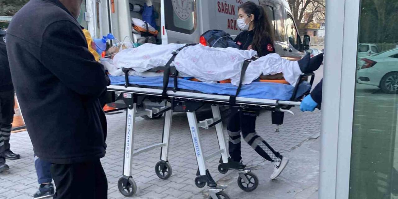 Konya’da Attan Düşen Kişi Ağır Yaralandı