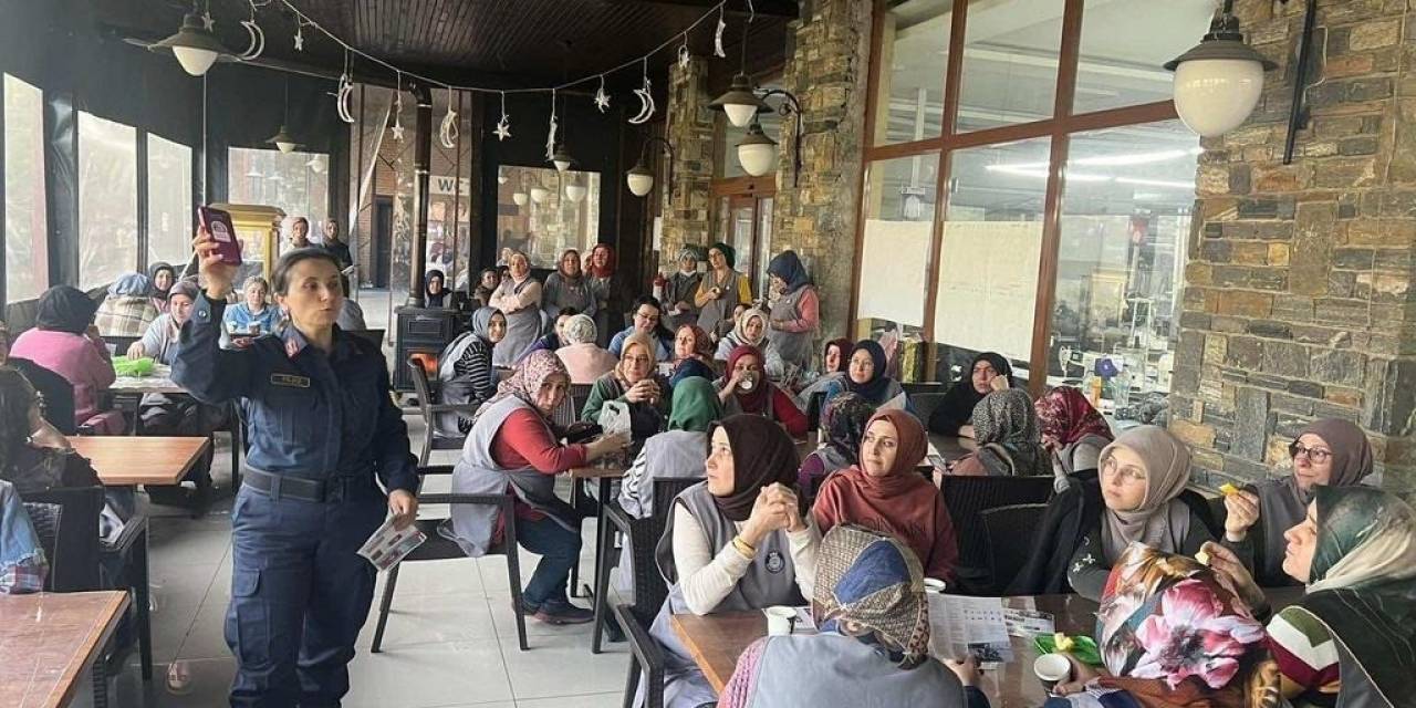 İl Jandarma Komutanlığı Kadına Şiddete Dur Diyor