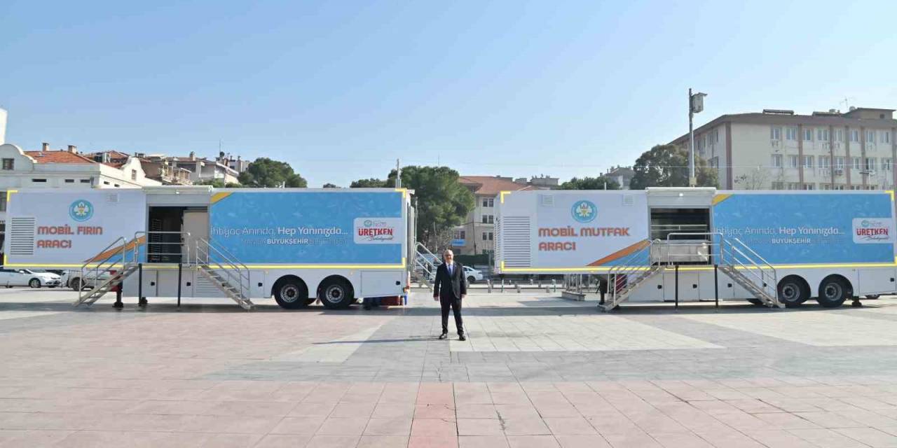 Manisa’da Mobil Mutfak, Fırın Ve İkram Aracı Hizmete Girdi