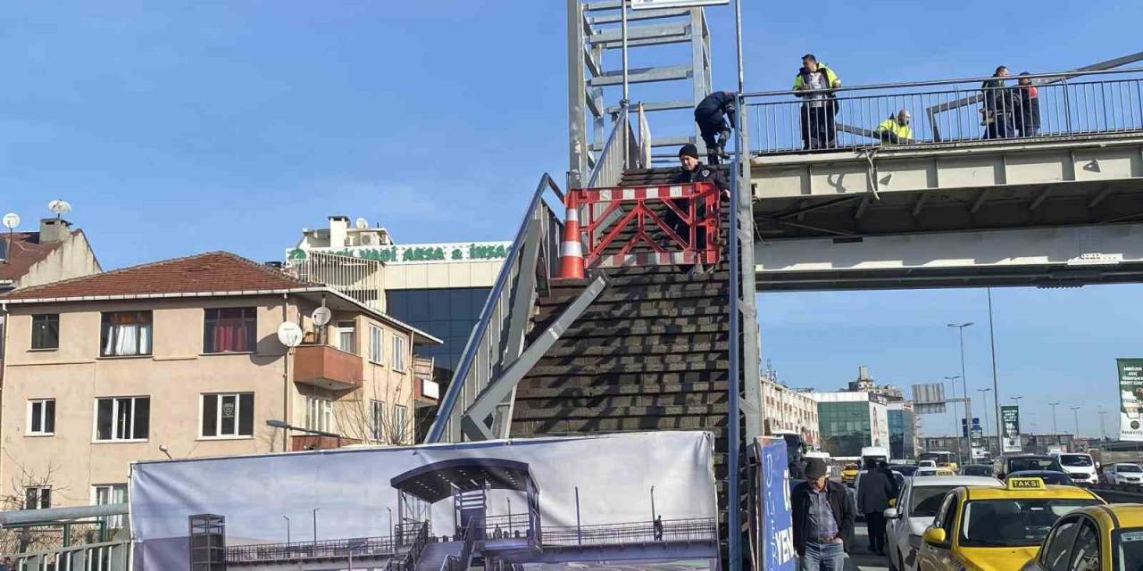 Beşyol Metrobüs Durağı Üst Geçit Çalışmaları Nedeniyle 45 Gün Hizmet Veremeyecek
