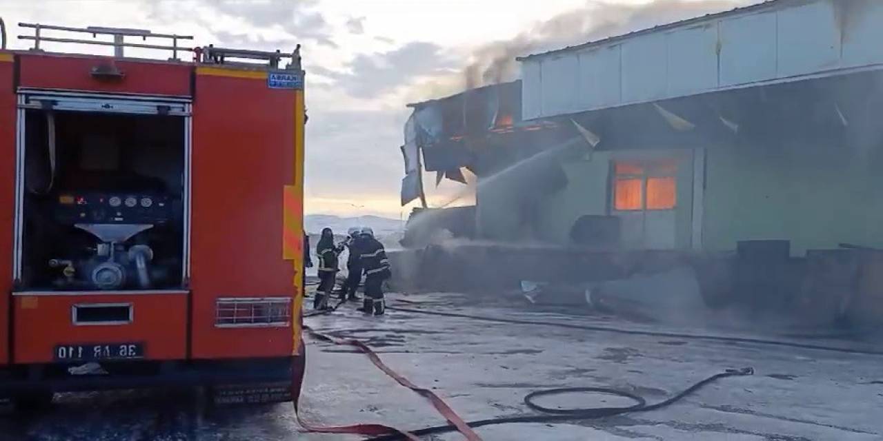 Kars Sebze Halinde Yangın