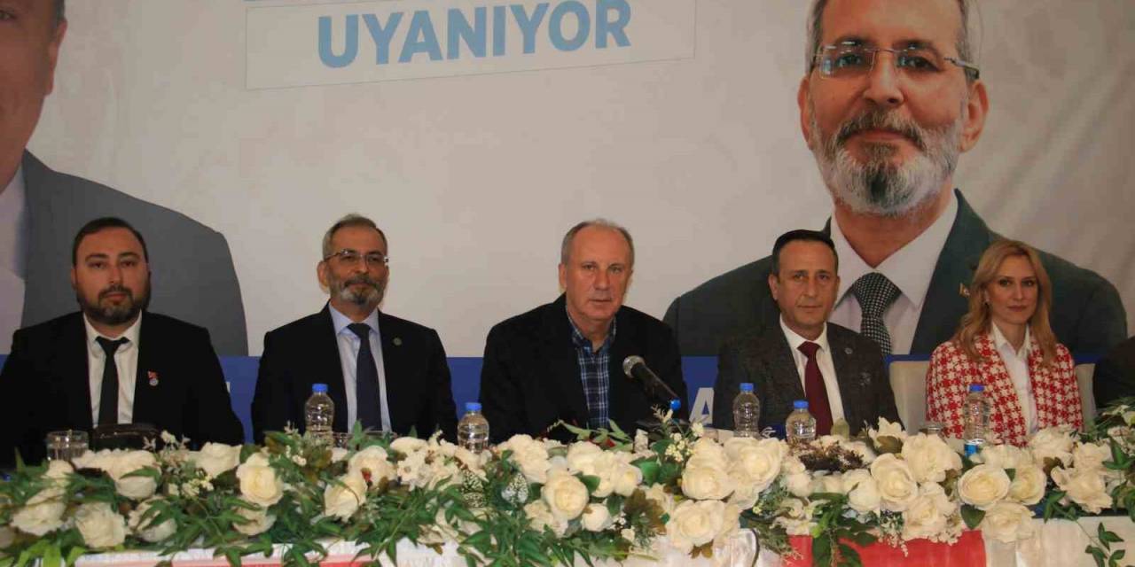 Muharrem İnce’den Chp’ye Sert Eleştiri: "Fetö’yle Pkk’yla ’yavşak’ Bir İlişki İçinde Olursan..."