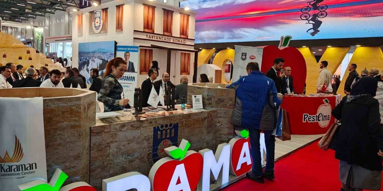 Karaman Belediyesi Emitt Fuarında Göz Dolduruyor
