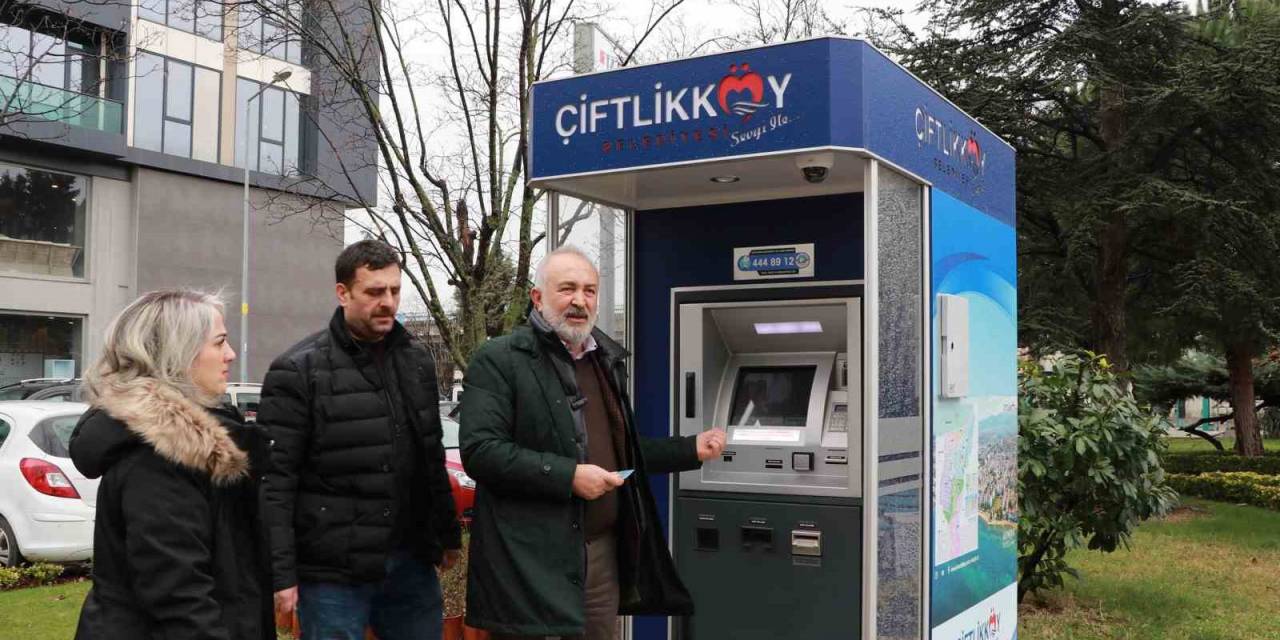 Çiftlikköy’de Akıllı Vezneler Hizmete Girdi