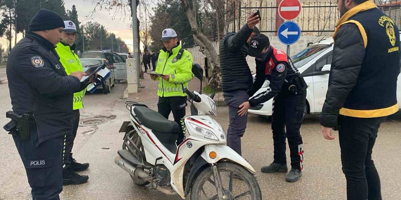 Okul Önlerinde Asayiş Denetimi Yapıldı