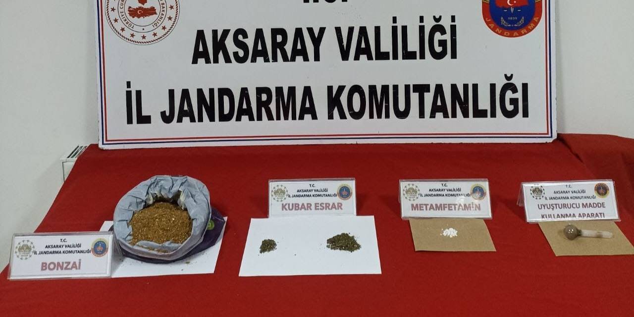 Aksaray Jandarmadan Uyuşturucu Operasyonu: 1 Tutuklama