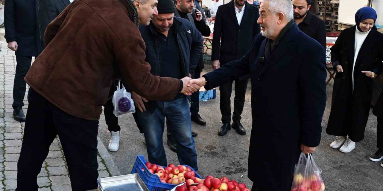 Başkan Başdeğirmen’e Esnaftan Destek