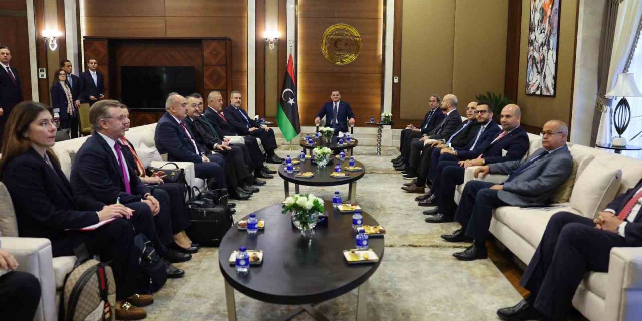 Bakan Fidan, Libya Başbakanı Dibeybe İle Görüştü