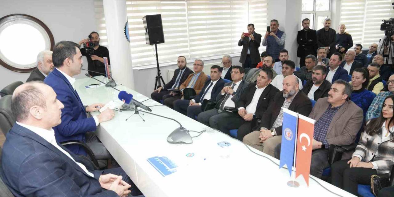 İbb Başkan Adayı Murat Kurum: "işçimizle Birlikte İşçimizin Haklarını Gözeten Tarafta Olacağız”