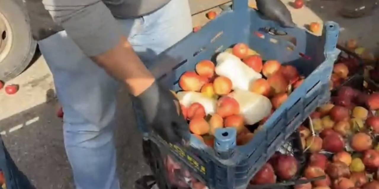 Elma Kasalarının İçinden 40 Milyon Tl’lik Uyuşturucu Çıktı