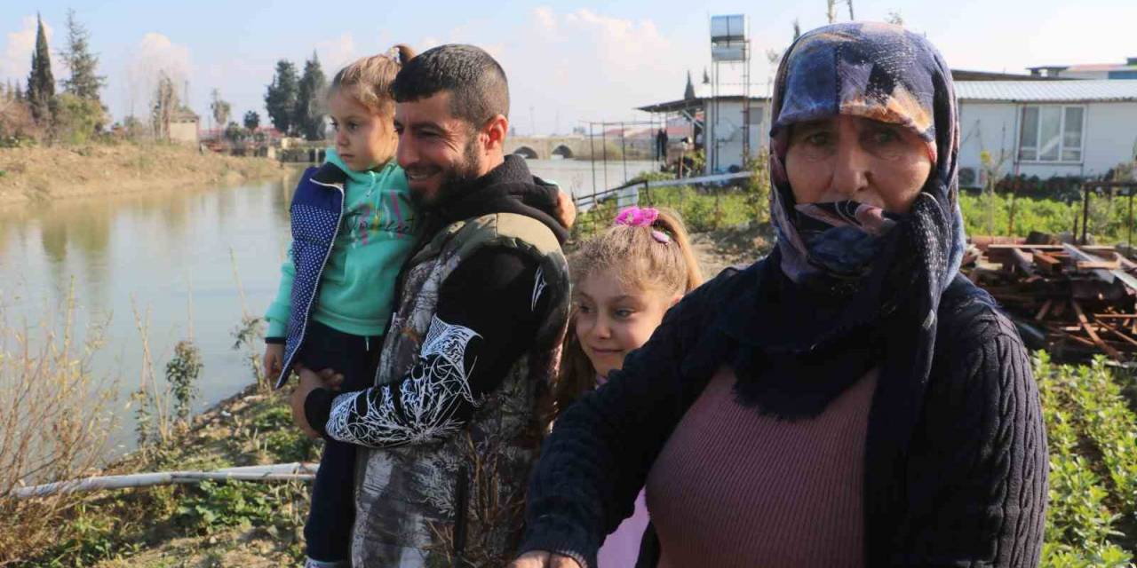 Depremde Asi Nehri Evini Yutmuştu, O Gece Yaşadıklarını Korku İçerisinde Anlattı